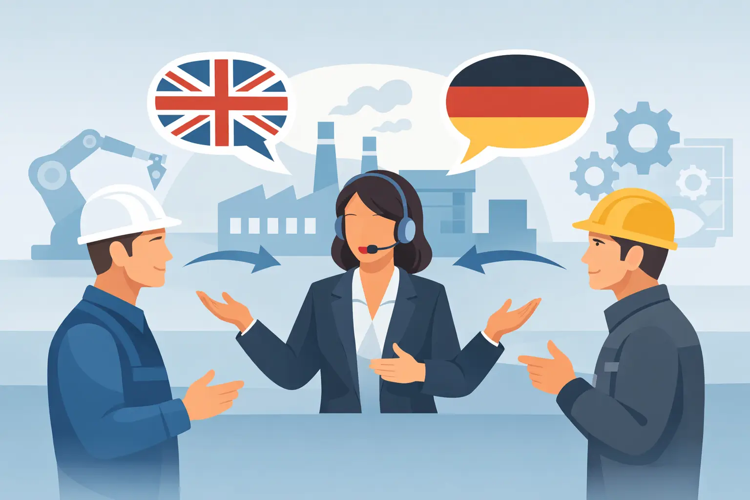 English German Technical Interpreter for Industry