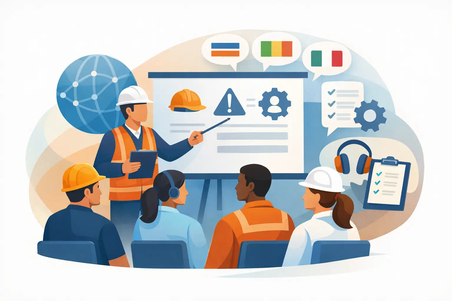 How to Prepare Multilingual Safety Inductions