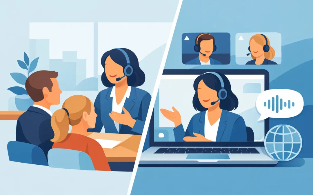 On Site Interpreter vs Remote Interpreting