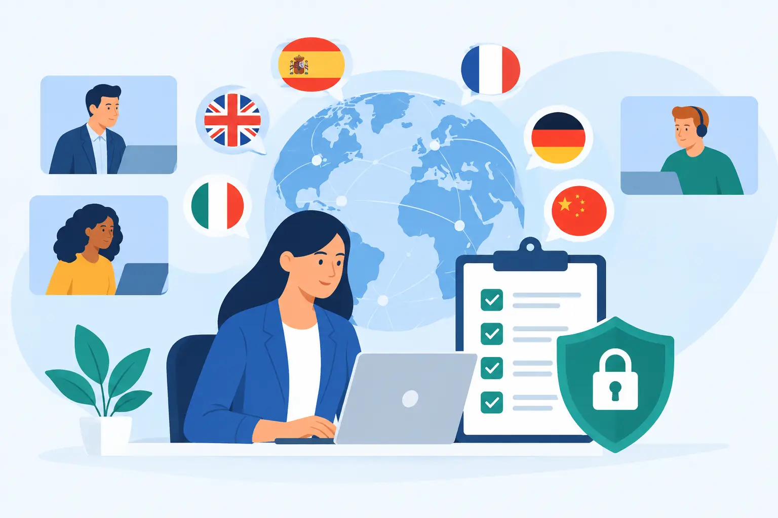How to Support Multilingual Audits Without Risk