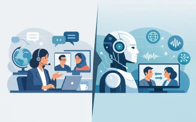 Human Interpreter vs AI Translation at Work