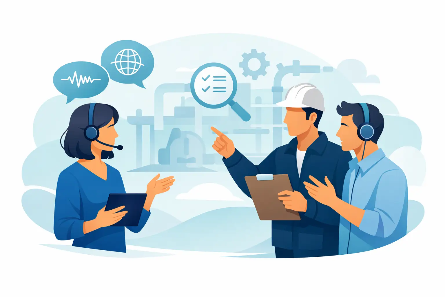 Technical Language Support During Inspections