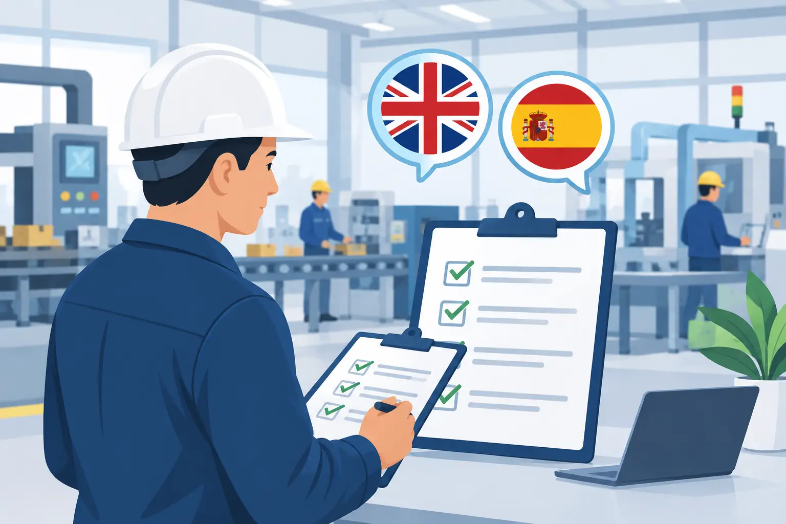 Bilingual Commissioning Checklist for Factories